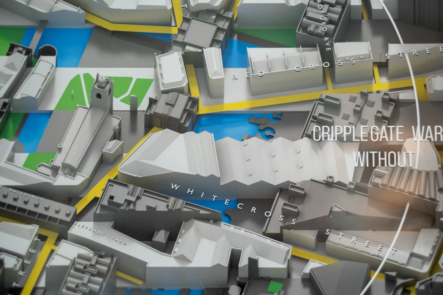 Barbican Map — West, 2021