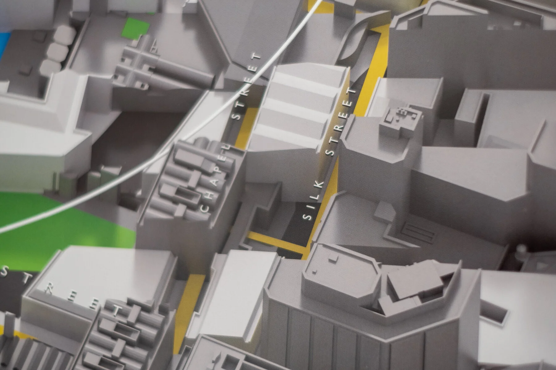 Barbican Map — West detail