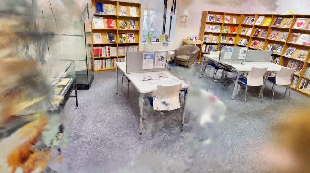 The Materialised Temporality of Dust — immersive experience scene