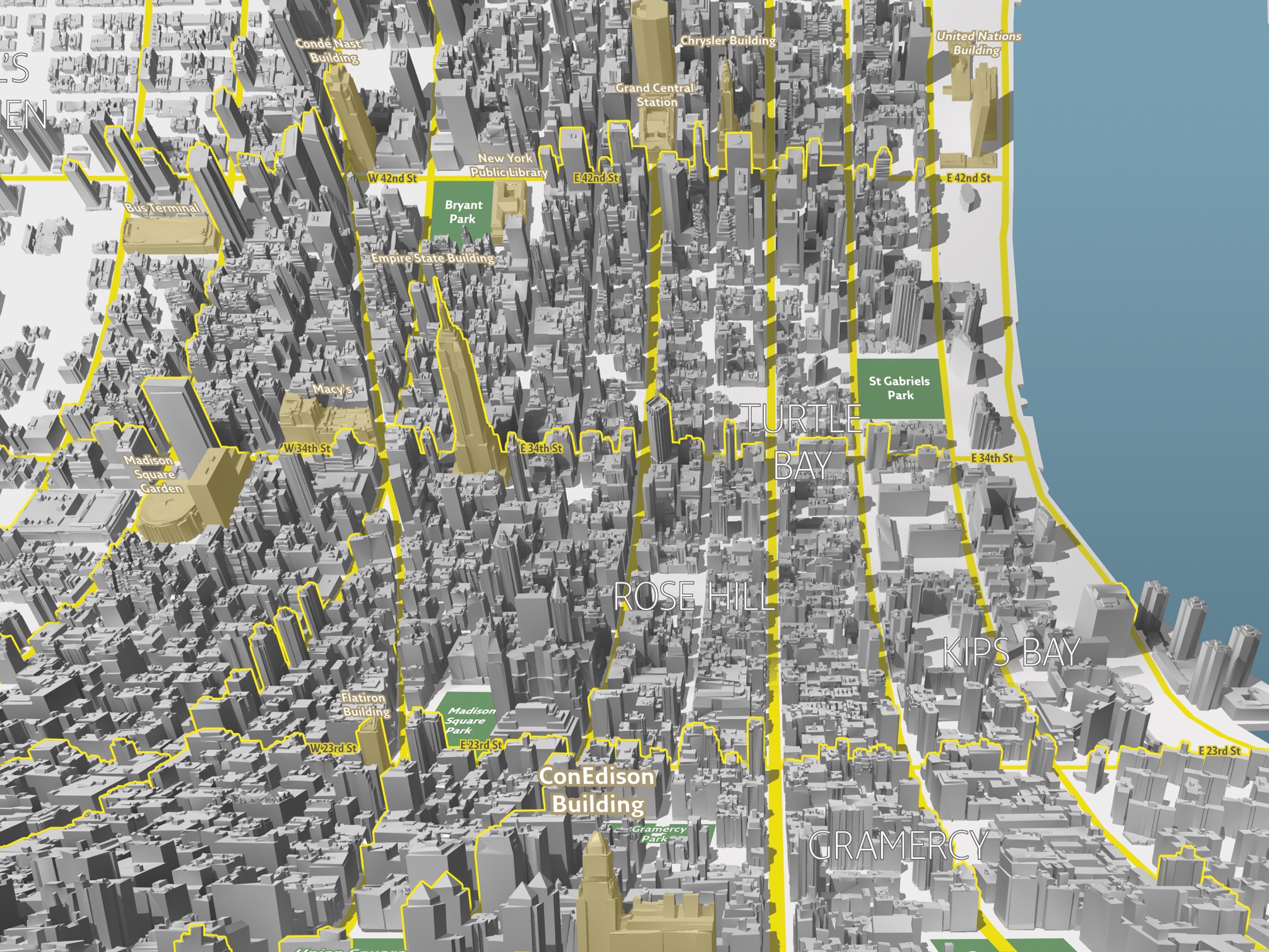 Here & There — midtown Manhattan, from the Flatiron to Grand Central